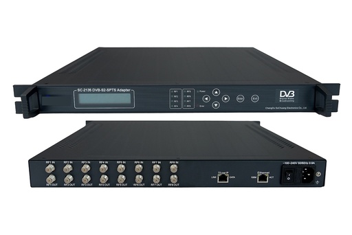 RISTV Gateway PTV Streamer 8 x DVB-S2